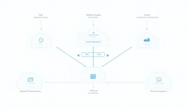 Schéma d’architecture logique multi-cloud